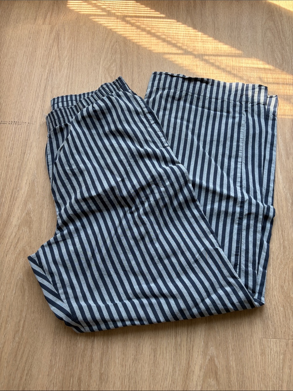 Old Navy Striped Pajama Pants - Navy & White